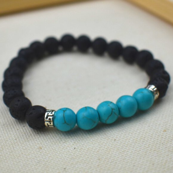 3/$15 - Essential Oil Bracelet – Turquoise - Picture 8 of 10